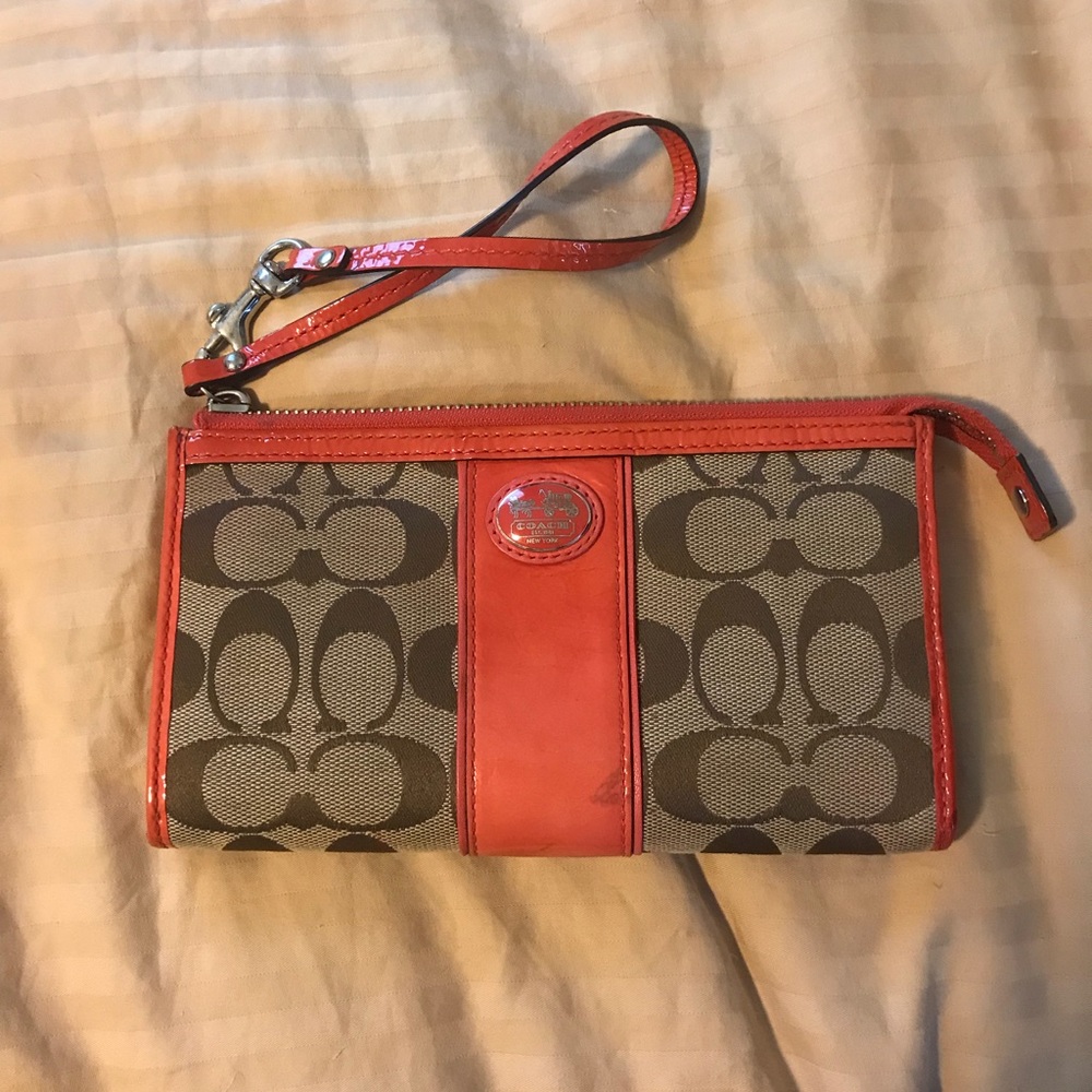 2 Coach wristlets
